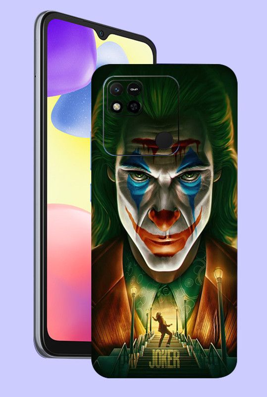 WeCre8 Skin's Xiaomi Redmi 10A Sport Mobile Skin  (Joker Multicolor Premium Quality Mobile Skin With Cleaning Wipe)