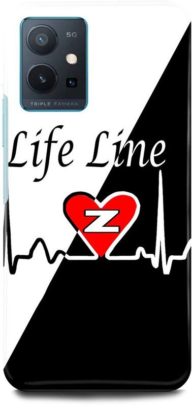JUGGA Back Cover for OPPO K10, CPH2373, Z, NAME, LETTER, ALPHABET, LIFELINE  (Multicolor, Hard Case, Pack of: 1)