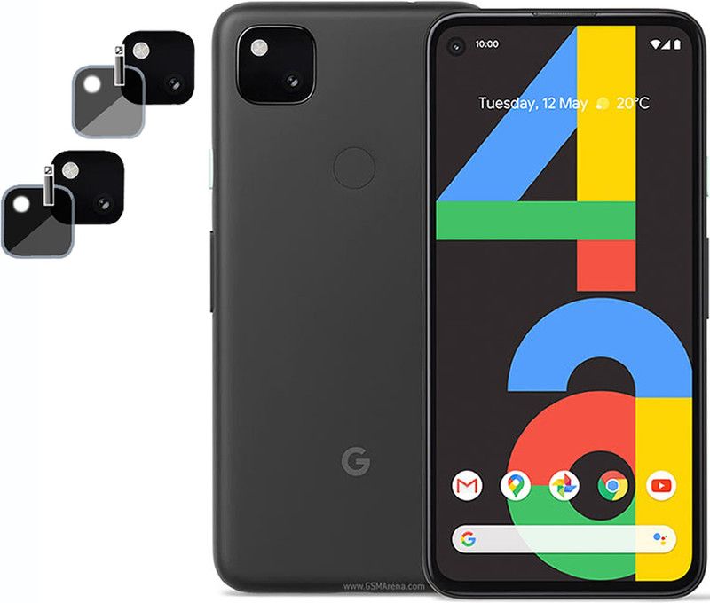 XAZE Back Camera Lens Glass Protector for Google Pixel 4a  (Pack of: 2)
