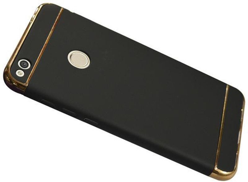 COVERNEW Back Cover for Huawei P8 Lite (2017) - 3in1  (Black, Dual Protection, Pack of: 1)