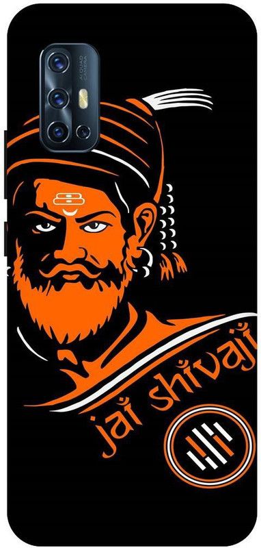 THE NARAYANA COLLECTIONS Back Cover for VIVO V17- 1919-SHIVAJI,MARATHA,RAJE,KING,HINDU  (Multicolor, Hard Case, Pack of: 1)