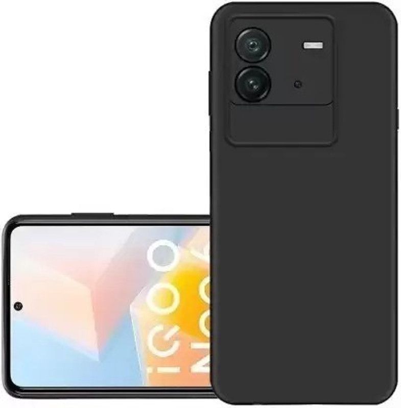 DSCASE Back Cover for iQOO Neo 6  (Black, Shock Proof)