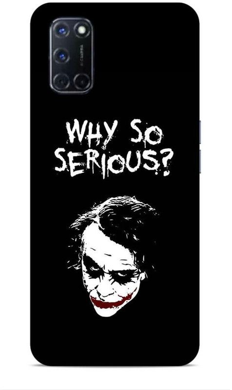 Trinetra Back Cover for Oppo A52  (Black, White, Hard Case, Pack of: 1)