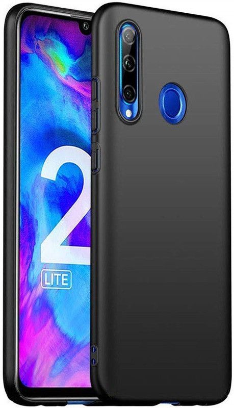 Phone Back Cover Back Cover for Samsung Galaxy M30  (Black, Grip Case, Pack of: 1)