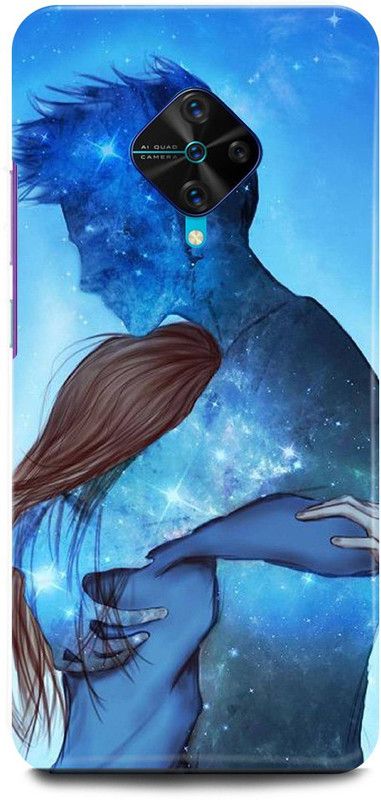 JUGGA Back Cover for Vivo S1 Pro, 1920, COUPLE, LOVE, CUTE, BOY, GIRL  (Blue, Hard Case, Pack of: 1)