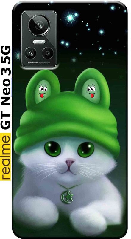 Rockerspot Back Cover for Realme GT Neo 3 5G 2850  (Multicolor, Flexible, Silicon, Pack of: 1)