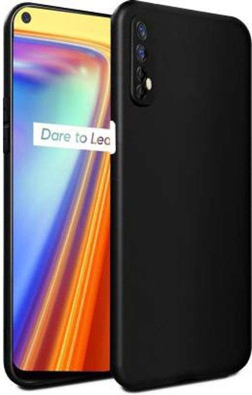 Instyle Back Cover for Realme 7  (Black, Pack of: 1)
