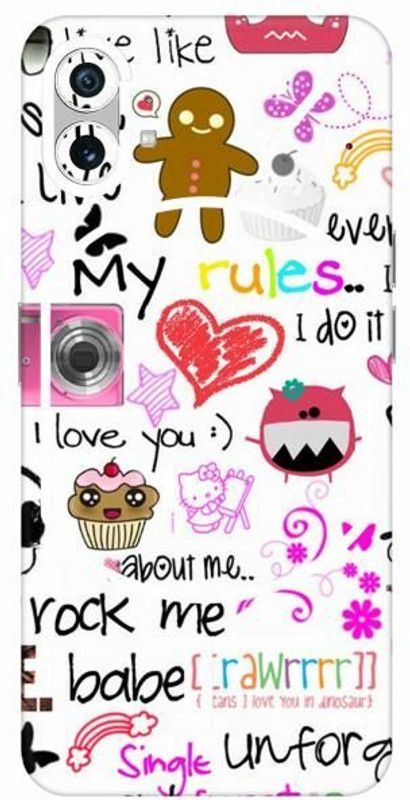 FCS Nothing Phone 1 Mobile Skin  (Writing)