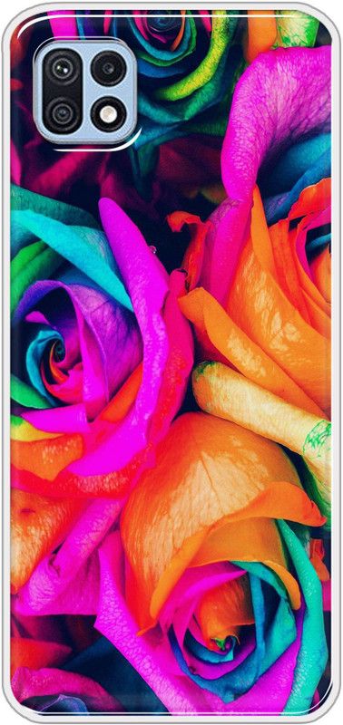 Casemaker Back Cover for Samsung F42 5G  (Multicolor, Grip Case, Silicon, Pack of: 1)