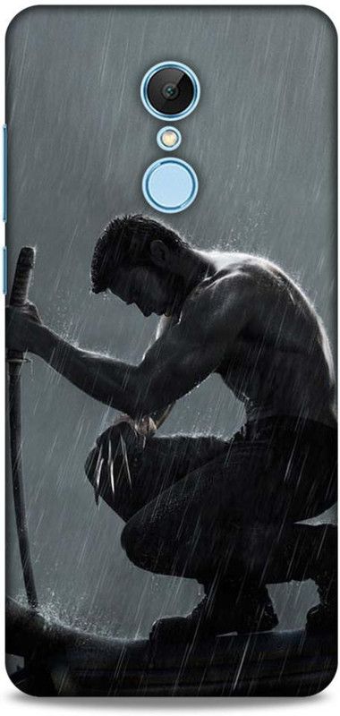 Keviv Back Cover for Mi 5  (Grey, 3D Case, Pack of: 1)