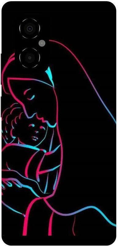play fast Back Cover for POCO M4 5G, MZB0BRWIN, MOM, MAA, LOVE, MOTHER, AAI  (Black, Hard Case, Pack of: 1)