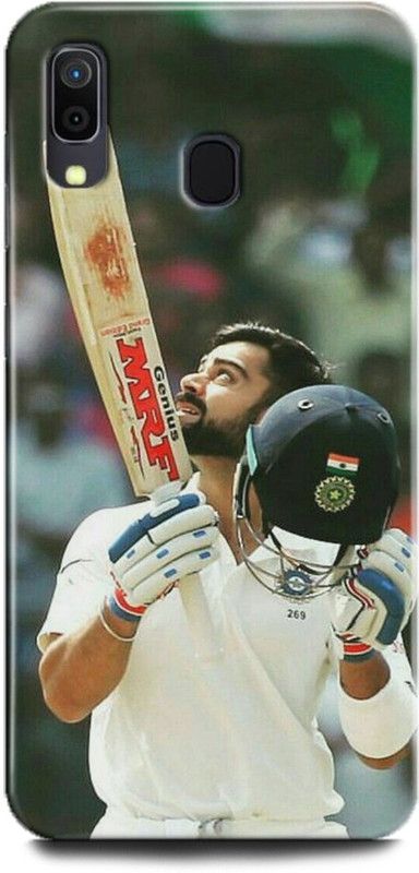INTELLIZE Back Cover for Samsung Galaxy A30/SM-A305FZBFINS virat kohli,Printed  (Multicolor, Shock Proof, Pack of: 1)