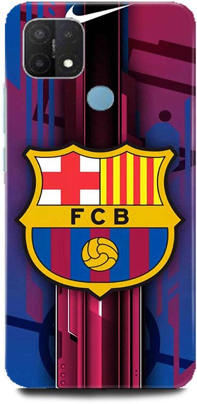 Afterglow Back Cover for Oppo A15s FCB, BARCELONA, FOOTBALL CLUB, MESSI, SPORTS, FOOTBALL  (Multicolor, Shock Proof, Pack of: 1)