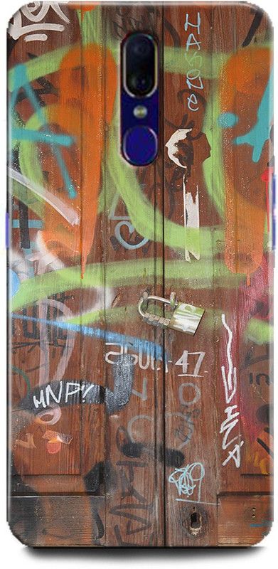 INTELLIZE Back Cover for OPPO F11/CPH1911 Colours,Printed  (Multicolor, Shock Proof, Pack of: 1)