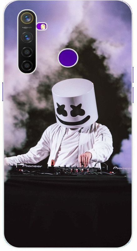 Print maker Back Cover for Realme 5S  (Multicolor, Grip Case, Silicon)