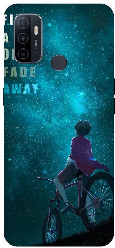 URCHIN Back Cover for Oppo A53 Anime, Cartoon, Anime girl, sad, love, alone  (Multicolor, Shock Proof, Pack of: 1)