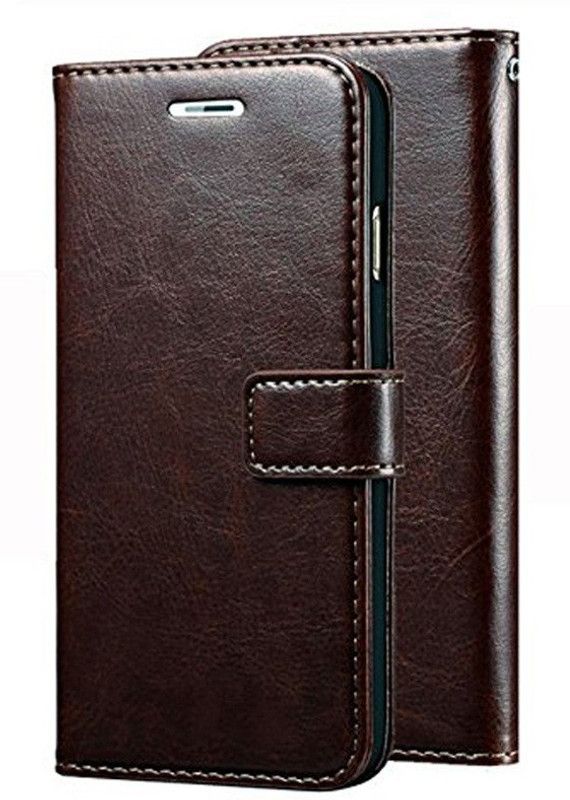 FASHIONPRO Flip Cover for Samsung Galaxy M01s  (Brown)