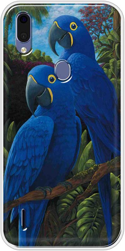 Hansviprint Back Cover for Lava Z71  (Multicolor, Grip Case, Silicon, Pack of: 1)
