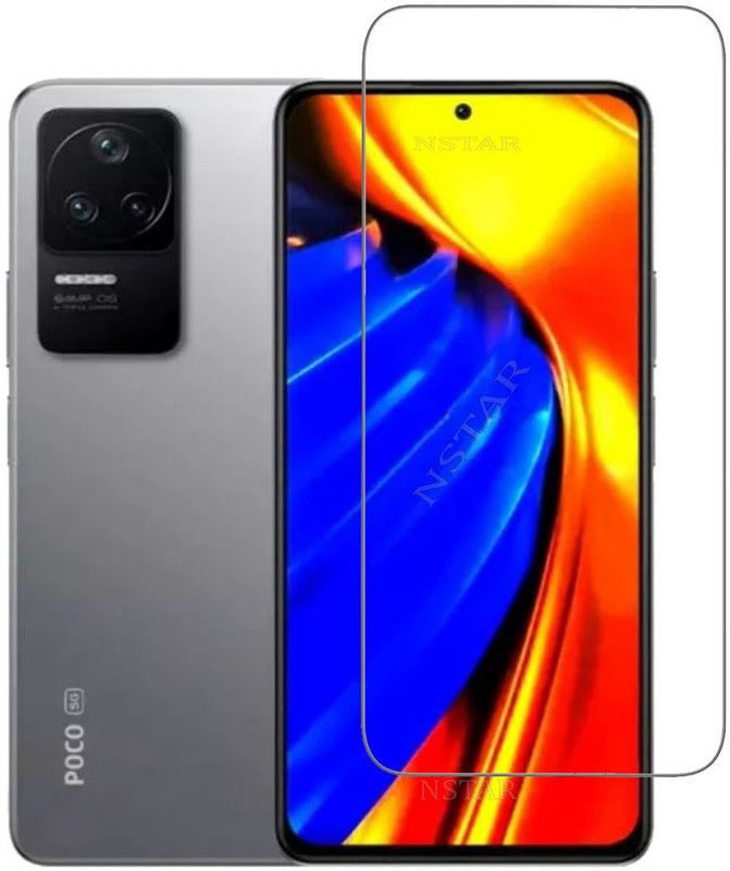 NSTAR Tempered Glass Guard for POCO F4 5G  (Pack of 1)
