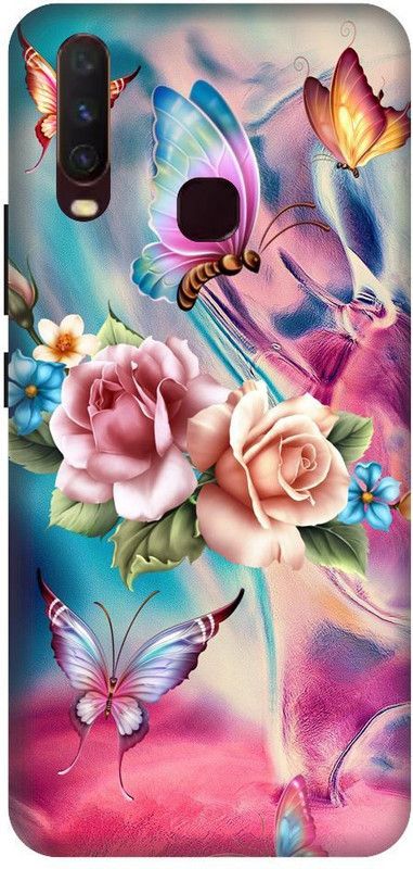 URCHIN Back Cover for U10 Rose, Roses, Red rose, Flower  (Multicolor, Shock Proof, Pack of: 1)
