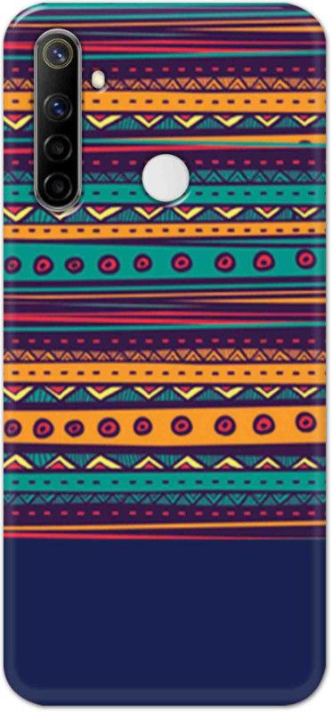 NDCOM Back Cover for Realme Narzo 10 Geometric Pattern Printed  (Multicolor, Hard Case, Pack of: 1)