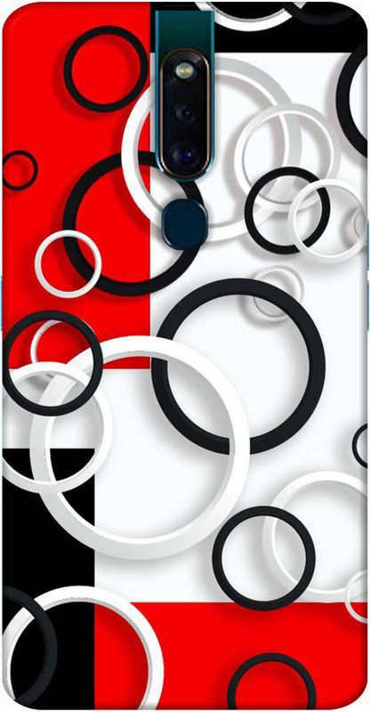 SUPER CASE Back Cover for Oppo F11 Pro Back Cover, Back Case  (Multicolor, Grip Case, Silicon)