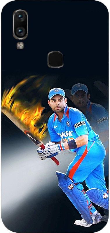 NDCOM Back Cover for VIVO Y95 Virat Kohli Captain Printed  (Multicolor, Hard Case, Pack of: 1)