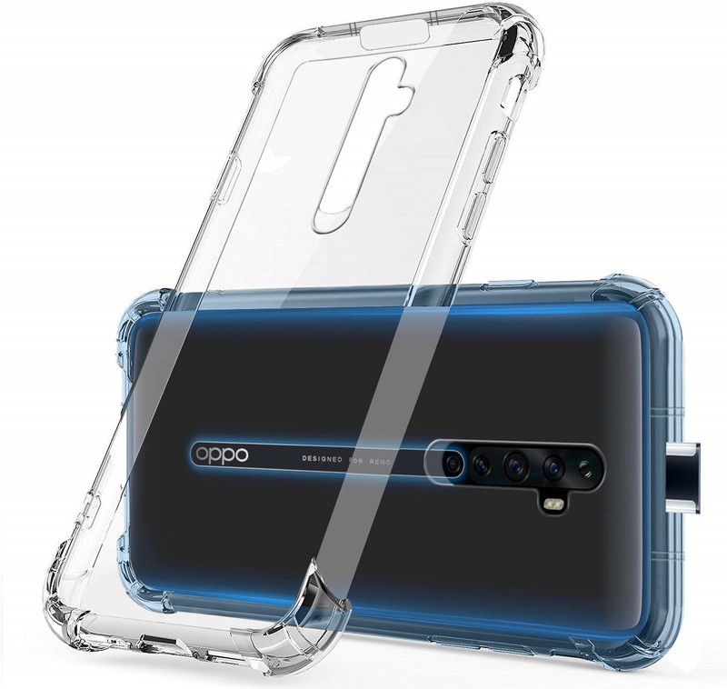 Shining Stars Back Cover for Oppo Reno2 F  (Transparent, Shock Proof, Silicon)