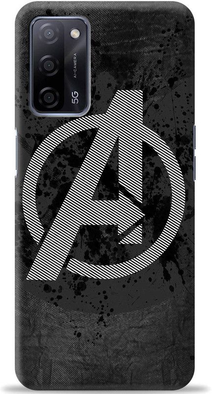Loffar Back Cover for Oppo A53s  (Grey, Shock Proof, Pack of: 1)