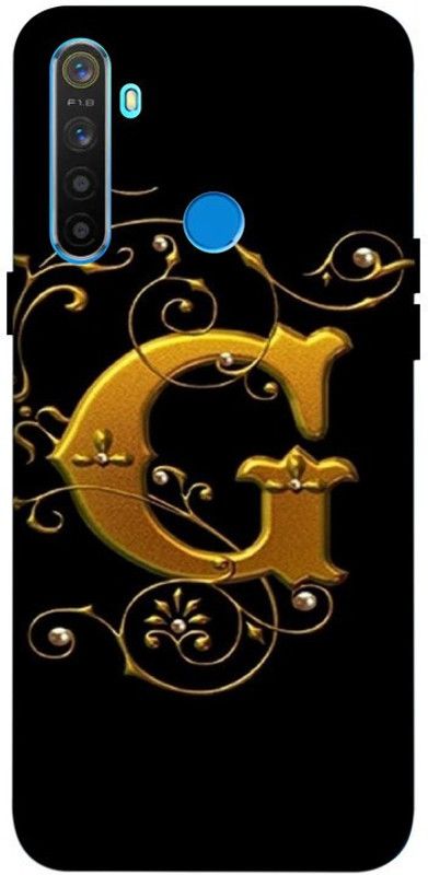LUCKY MOBI.COM Back Cover for REALME NARZO 10 ( G NAME, LETTER NAME) PRINTED BACK COVER  (Multicolor, Waterproof, Pack of: 1)