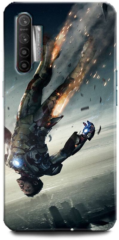 Afterglow Back Cover for Realme X2 IRON MAN, LOVE YOU 3000, SUPERHERO, TONY STARK, MARVAL, COMIC  (Multicolor, Shock Proof, Pack of: 1)