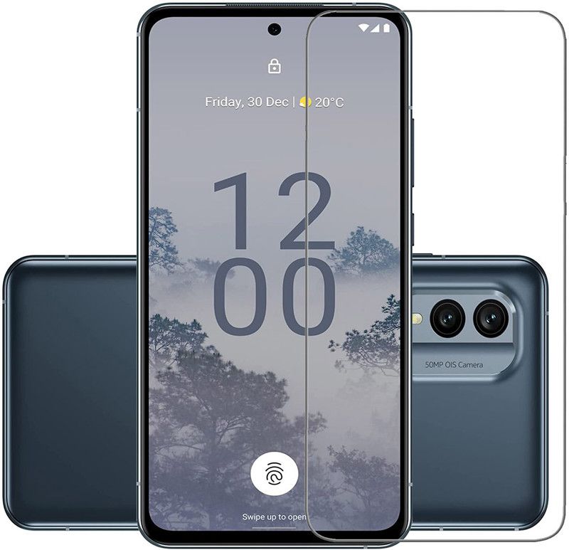 NKCASE Tempered Glass Guard for Nokia X30 5G  (Pack of 1)