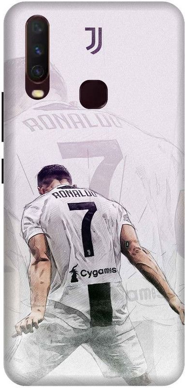 URCHIN Back Cover for vivoY12 Cristiano Ronaldo, Ronaldo 7, CR-7, Real Madrid, Football, Sports  (Multicolor, Shock Proof, Pack of: 1)