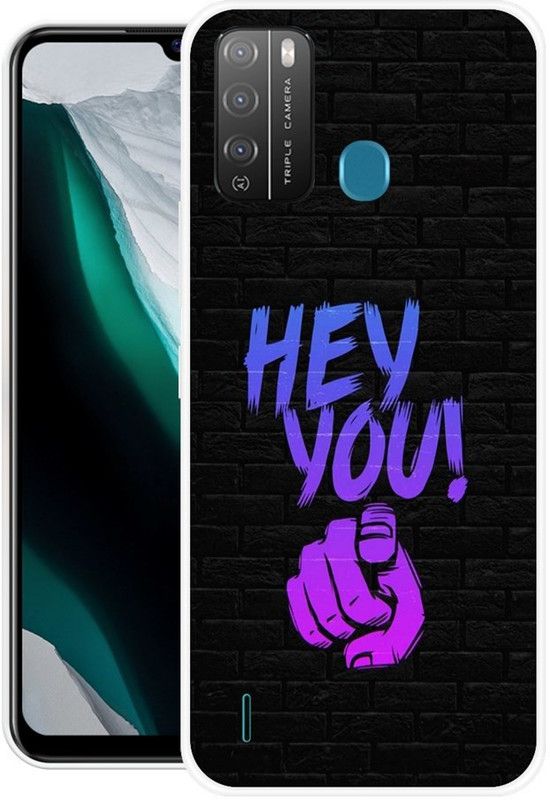 NEVYZAP Back Cover for Itel Vision 1 Pro  (Multicolor, Grip Case, Silicon, Pack of: 1)
