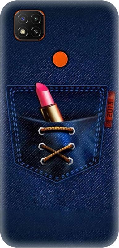 Smutty Back Cover for Mi Redmi 9, M2006C3MII, M2004C3MI - Lipstick Print  (Multicolor, Hard Case, Pack of: 1)