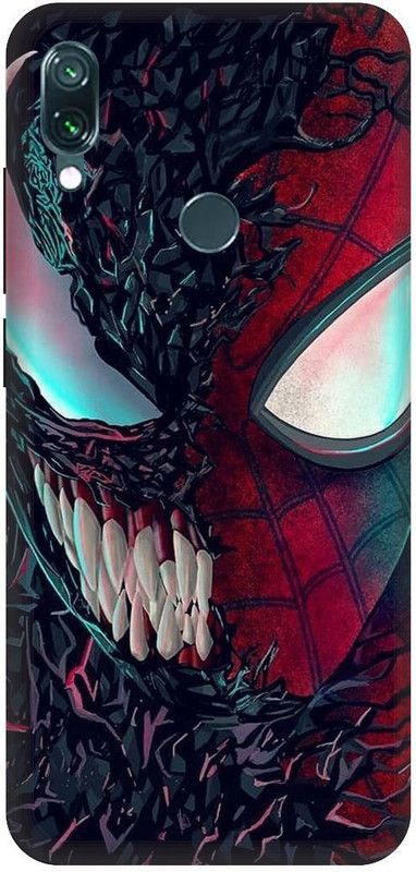 3D U PRINT Back Cover for Redmi Note 7s,MZB7745IN,MZB7744IN, The Joker,Batman  (Red, Waterproof, Pack of: 1)