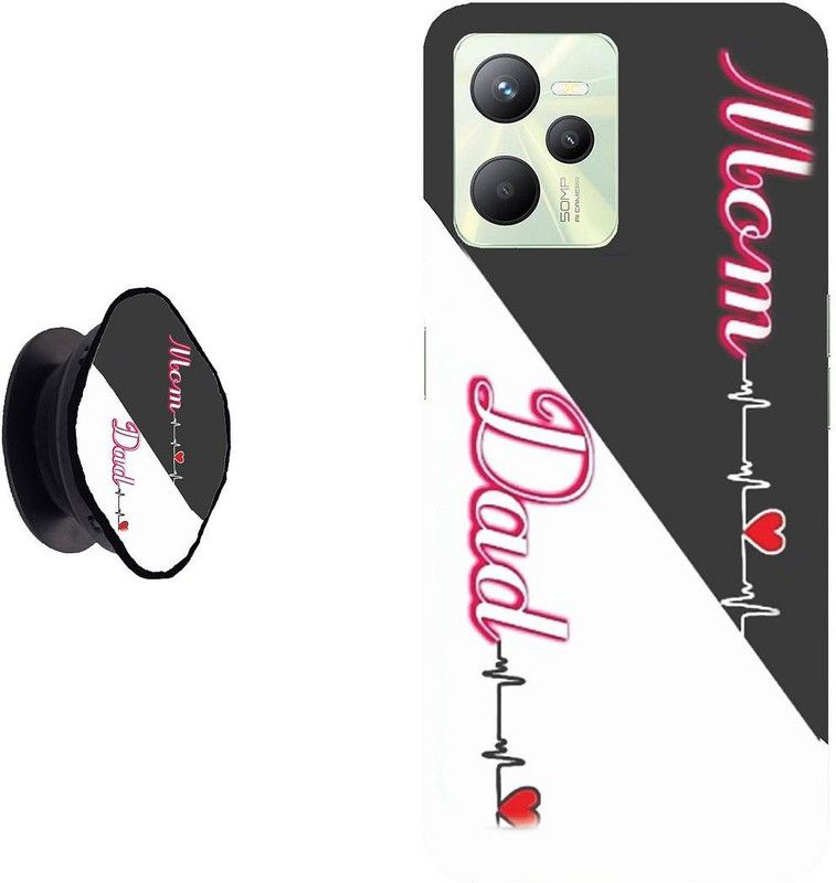 Flipkart SmartBuy Back Cover for Realme C35  (Black, White, Pack of: 1)