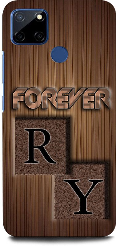 INTELLIZE Back Cover for Realme Narzo 20 RY, R LOVE Y, Y LOVE R, R LETTER, Y LETTER, RY NAME  (Multicolor, Hard Case, Pack of: 1)