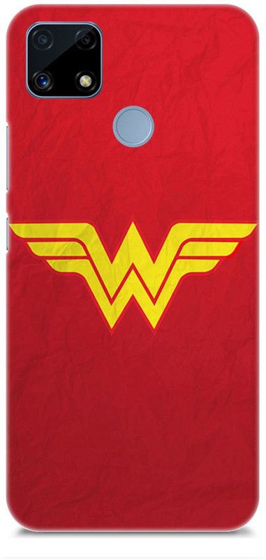 Mast Kalandar Back Cover for realme C25s  (Red, Yellow)