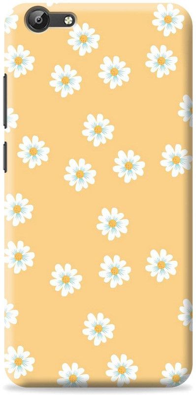 Crafter Back Cover for VIVO Y53  (Orange, Shock Proof)
