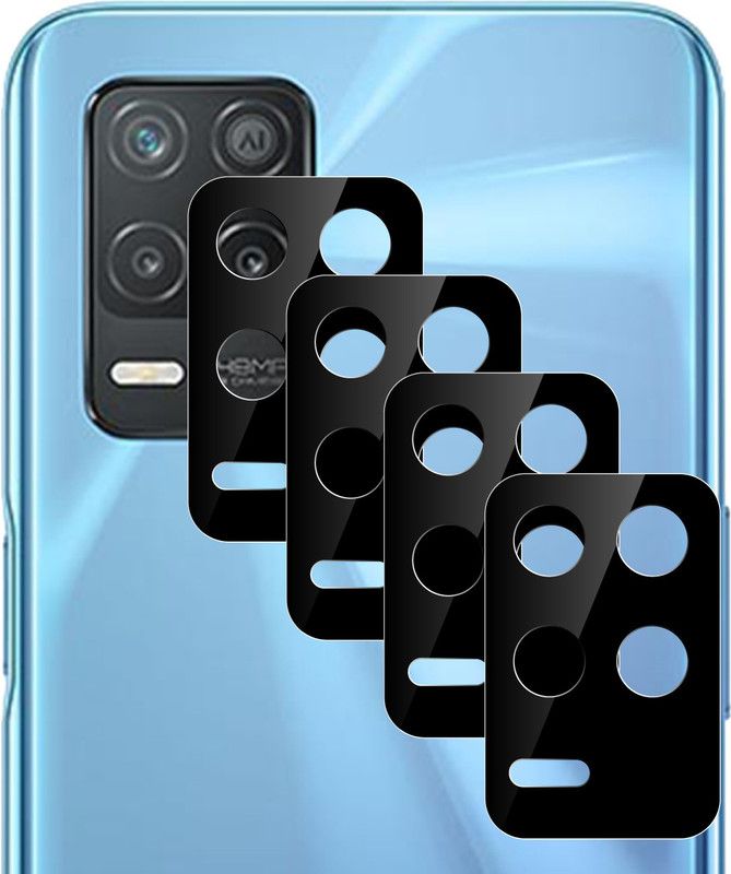 KITE DIGITAL Back Camera Lens Glass Protector for Realme 8 (5G)  (Pack of: 4)