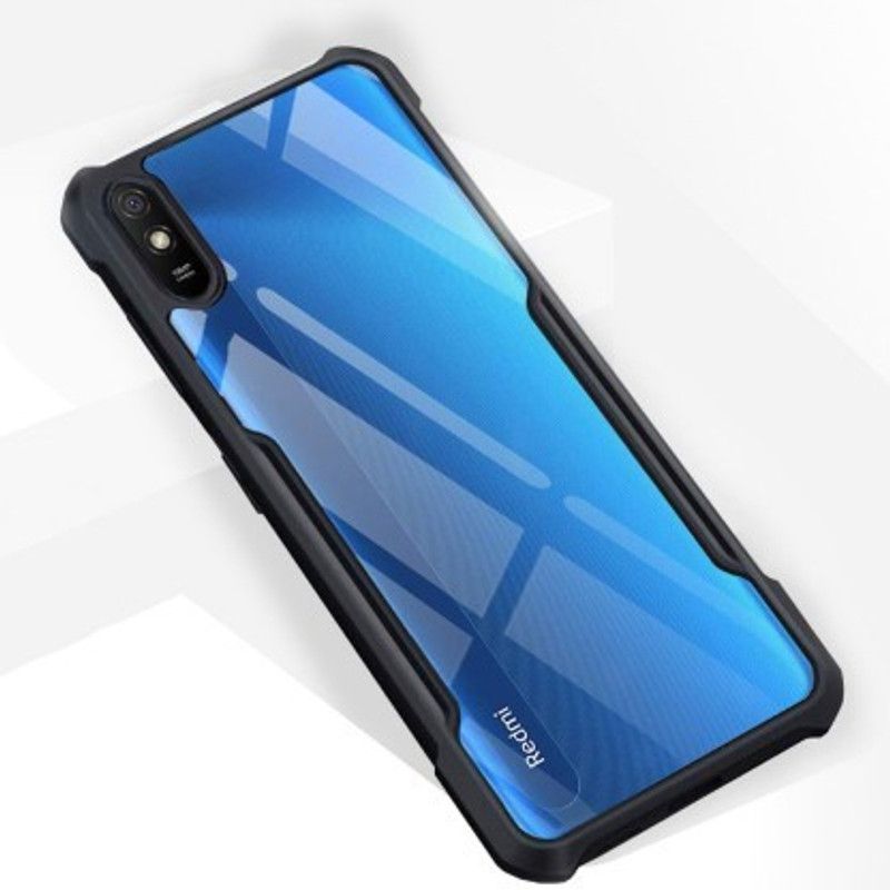 Finaux Back Cover for Mi Redmi 9A / Redmi 9i  (Black, Pack of: 1)