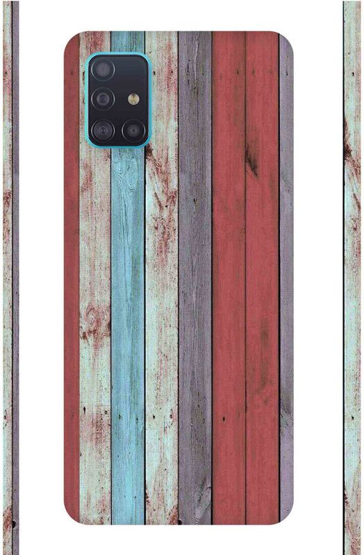 Inkzz Colored Woods Mobile Skin - Only Back for Samsung A51 Mobile Skin  (Multicolor)
