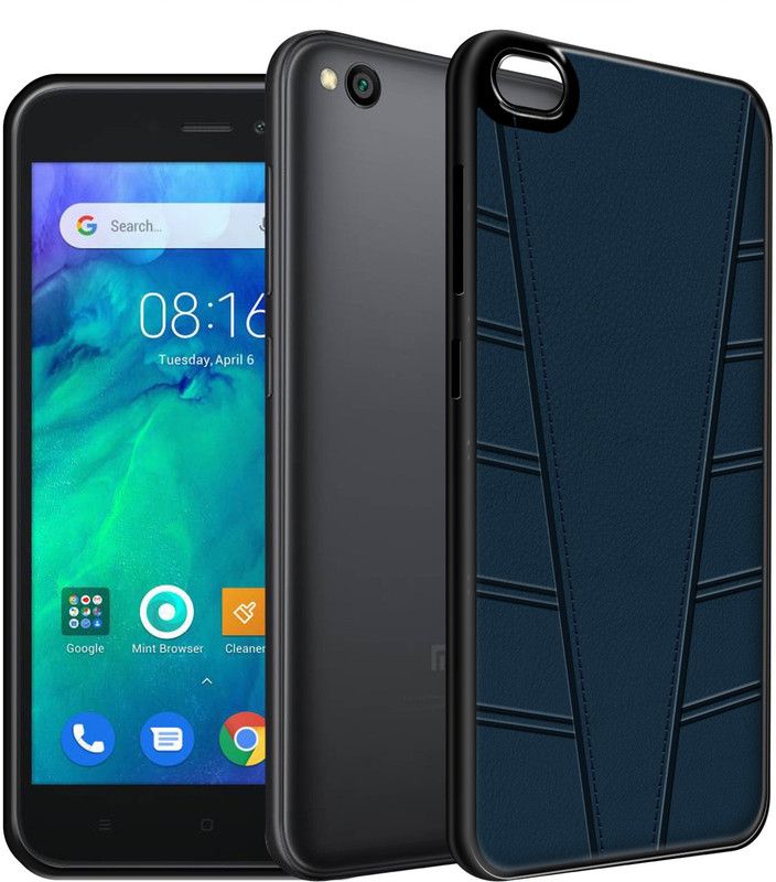 Flipkart SmartBuy Back Cover for Mi Redmi Go  (Blue, Camera Bump Protector)