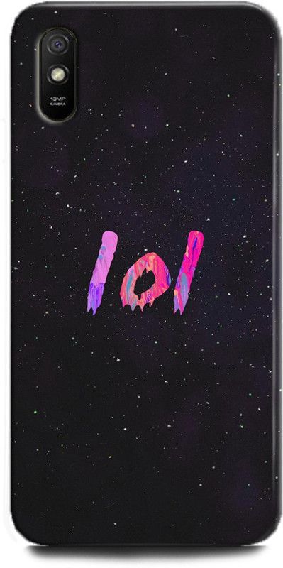 INDICRAFT Back Cover for Redmi 9A LOL, SPACE, GALAXY, STARS, QUOTES  (Multicolor, Hard Case, Pack of: 1)