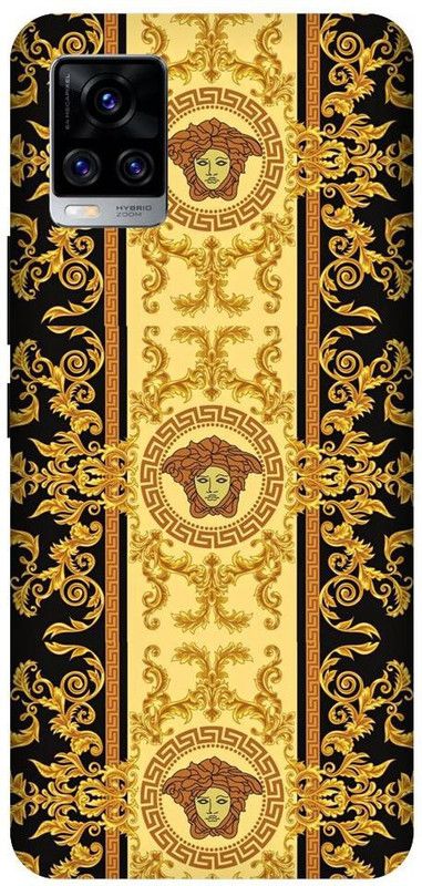 URCHIN Back Cover for Vivo V20 Pro Versace, Versace logo, versace brand  (Multicolor, Shock Proof, Pack of: 1)