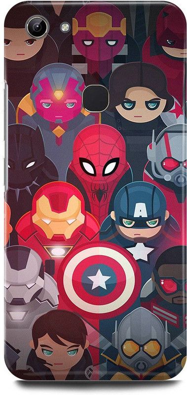 FUGGA Back Cover for vivo Y83, 1802 / PD1803BF, CAPTAIN, AMERICA, AVENGER, AVENGERS, SOLDIER  (Multicolor, Hard Case, Pack of: 1)