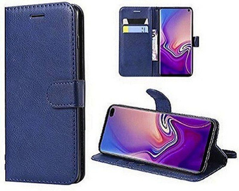 RITZY Flip Cover for Samsung Galaxy M01  (Blue, Pack of: 1)