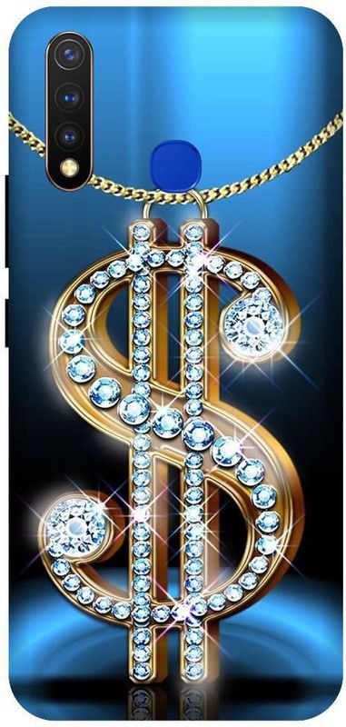 SSMORYA Back Cover for Vivo U20 S text Diamond Printed  (Multicolor, Shock Proof, Pack of: 1)