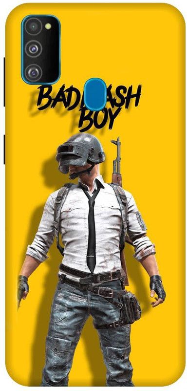 SSMORYA Back Cover for Samsung Galaxy M21  (Yellow, Shock Proof, Pack of: 1)